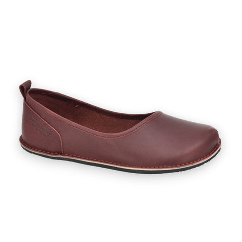 1. Women's Kuutsid Shoes Wide in Bordoo by Omaking, shown in studio with genuine leather upper and lightweight EVA rubber outsole