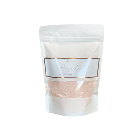 1. Candledust Mango Lime powdered candle refill kit in eco-friendly packaging, 330g
