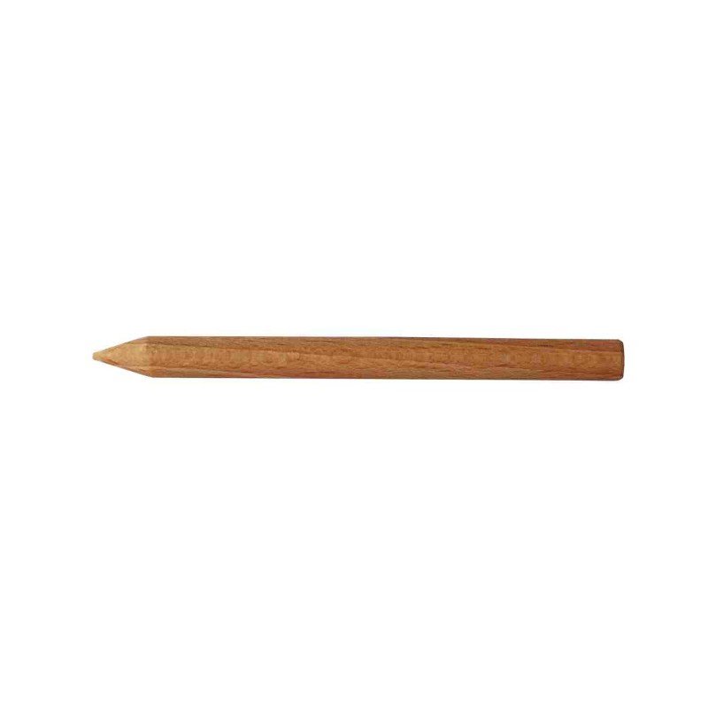 2. Wooden pencil for Montessori sand writing tray, showcasing smooth, eco-friendly wood design