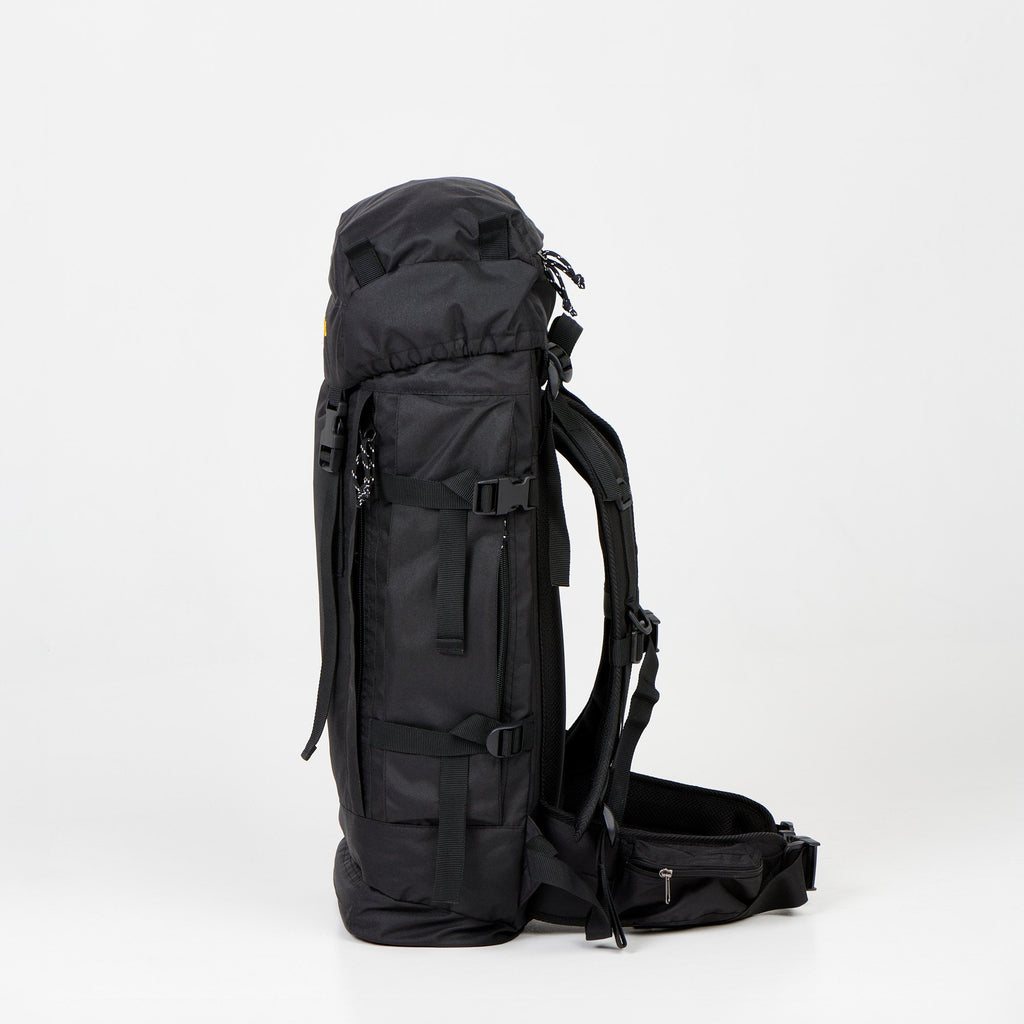 8. Side view of Matrix Pro Alfa 30 hiking bag showing ergonomic design