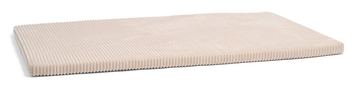 7. Milky white Luula play mat laid flat on white background