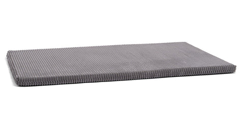 4. Shadow gray Luula play mat laid flat on white background