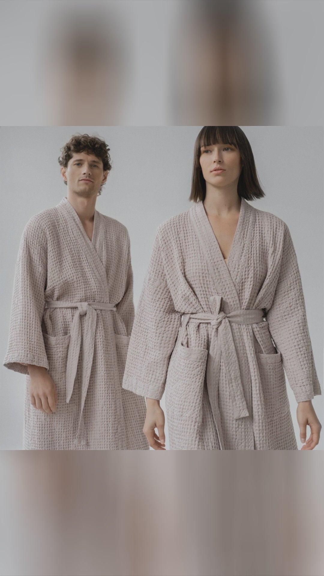 🛁 Ever tried a robe that feels like a gentle hug? Wrap yourself in our Honeycomb Waffle Bathrobe for a blend of comfort and style. With its adjustable waist tie and pockets, it's more than just a robe – it's your new lounge companion. Embrace softness crafted in Lithuania. 🌍 With the perfect mix of linen and cotton, experience a bathrobe that’s as eco-friendly as it is luxurious. Discover the story behind this premium handmade gem today. For more details, see the link in bio. LinenTales Powder