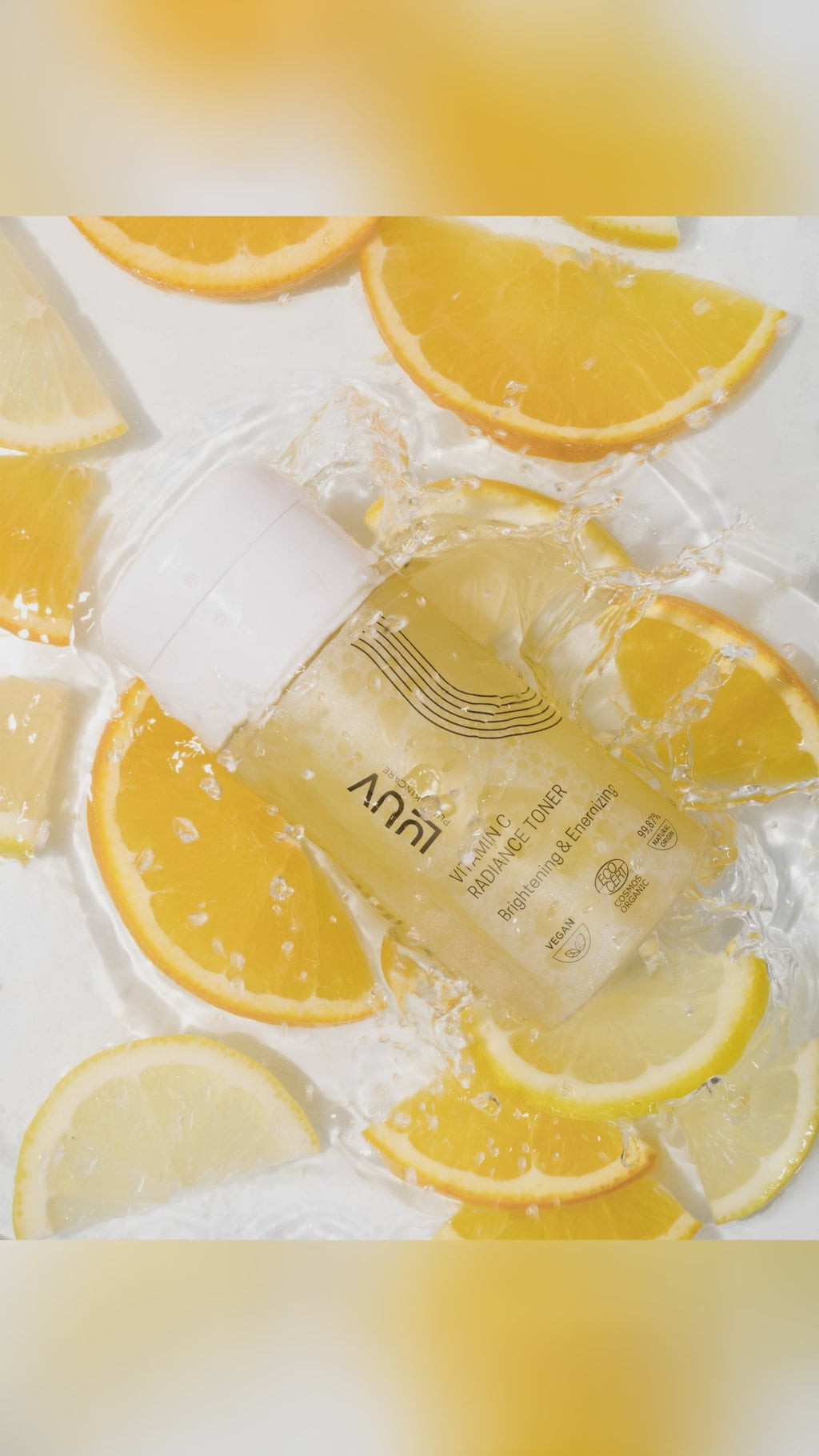 🍊 Ready for a skin glow-up? Meet LUUV's Vitamin C Radiance Toner, packed with the power of nature. Get energized, hydrated skin that shines bright all day. Imagine fresh orange slices, their zingy scent lifting your spirits. Feel the transformation as dullness disappears and radiance takes over—now that's a bright move. Eco-friendly and made in Estonia, this isn't just skincare; it's care for the planet too. Discover your new beauty ritual! Glow on, LUUV lovers! Dive deep into our bestselling t