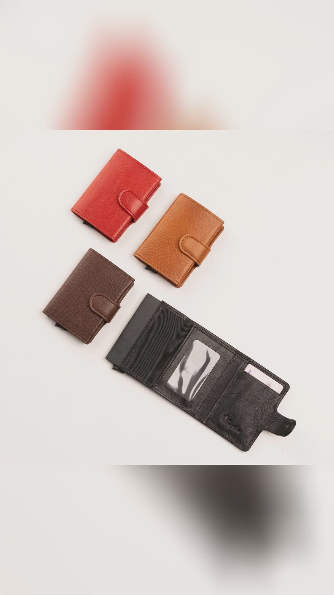 🔒 What's hiding inside? Your secret to secure style! Every Papillon wallet is crafted for fashion and security. With RFID/NFC blocking, it's got you covered. Choose from four sleek shades. Slide, shuffle, and shine with confidence! Handmade in Estonia—quality you can trust. Protect your essentials now. Curious about this little wonder? Check our link in bio.