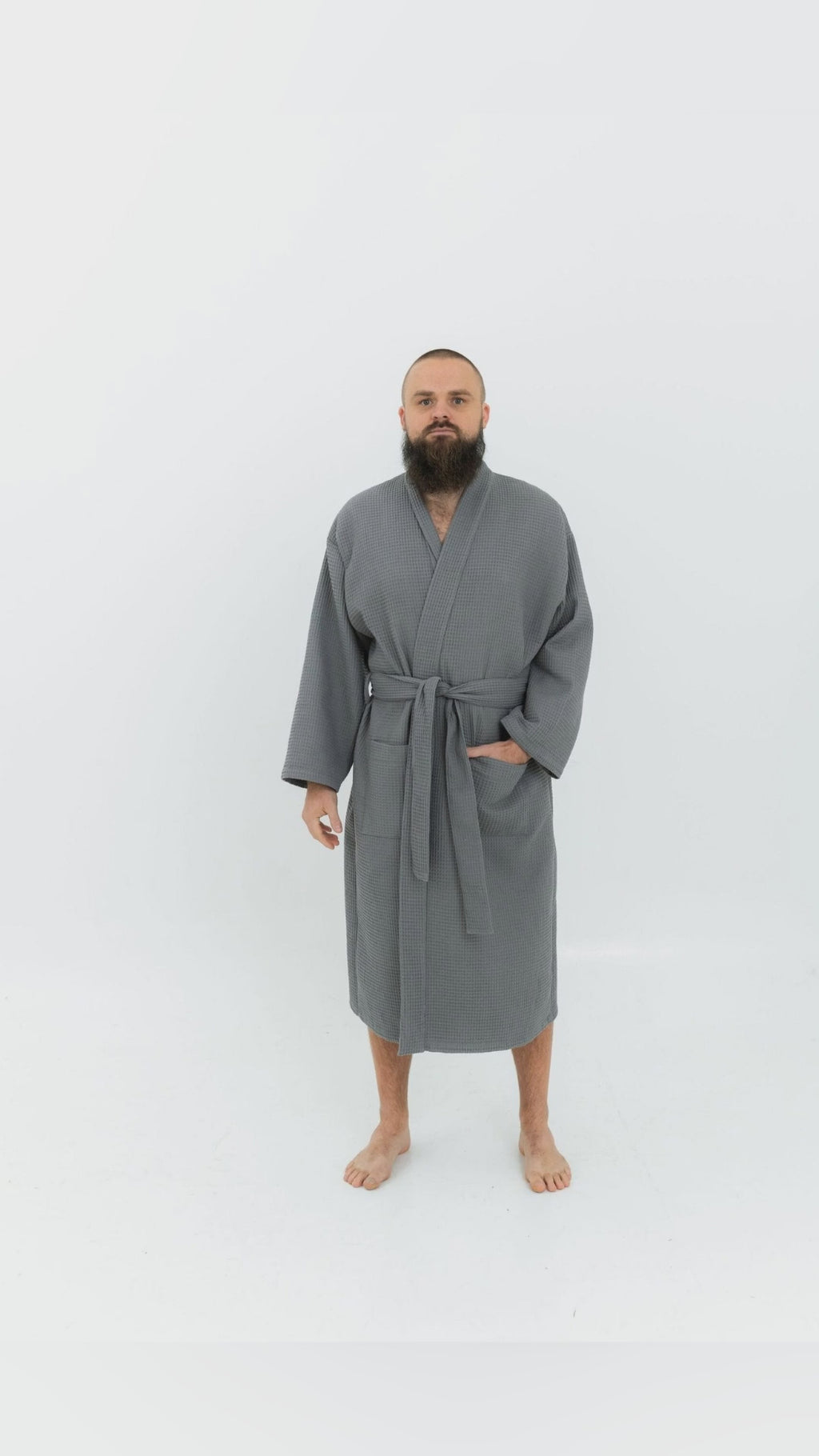 Ever felt pure relaxation? 🤔 Our waffle robe wraps you in comfort you deserve. Each piece, hand-crafted in Latvia, whispers luxury with every wear. Choose from petrol, sage, or classic grey for your perfect moment. Which color speaks to your soul? Discover the robe that's more than just style. See why it's a bestseller, then elevate your lounging game. Want one? Dive in—link in bio.
