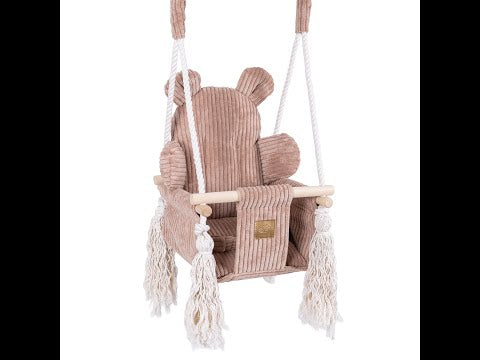 🐻✨ MeowBaby Swing in Pink Powder! Turn your living room into a play haven with the Teddy-themed swing. Comfy, safe, and oh-so-adorable. Perfect for babies 6+ months. 🎠 Check it out! https://nooredx.eu/products/indoor-baby-swing-teddy-pink-powder BabySwing MeowBaby KidsNewArrivals
