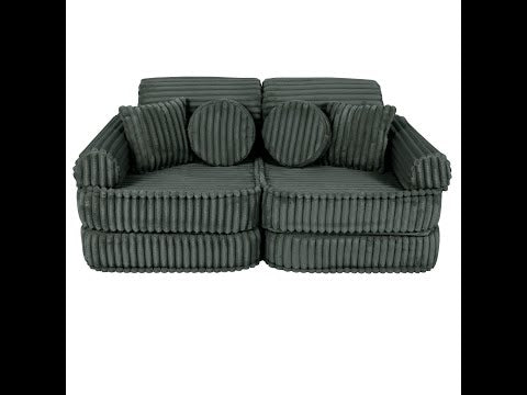 🌿 Transform playtime with the MeowBaby Medium Modular Sofa! Endless fun from two-seater to lounge zone. Style, safety, and easy-clean comfort all made in Europe! 🛍️ Discover more: https://nooredx.eu/products/medium-modular-sofa-for-kids-churros-forest-green KidsFurniture ModularDesign HomeDecor