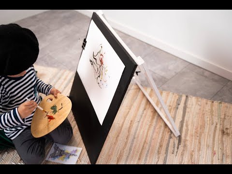 🖌️ Ready for art-time adventures? Ewart Woods' easel transforms playrooms into creative hubs! See young artists light up as they draw and paint, exploring a world of color and imagination. Handmade in Latvia, this easel is not just KidsNewArrivals—it's a canvas for dreams. Easy to clean, eco-friendly, and perfect for those ReadyForSchool moments. Let them create endless fun! Discover more through the link in bio. EwartWoods ArtToys