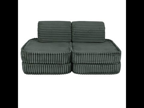 🌿 Ever imagined a sofa that's both a play station and a nap haven? Get ready to explore the wonders of versatility with this MeowBaby star! Perfect in forest green corduroy, it promises both style and functionality. From a lounge to a sleep station, let their imagination unfold. Ideal for playdates or just curling up with a book on a lazy afternoon! Unlock endless possibilities in their room! Check the link in bio for more. KidsFurniture EuropeanDesign