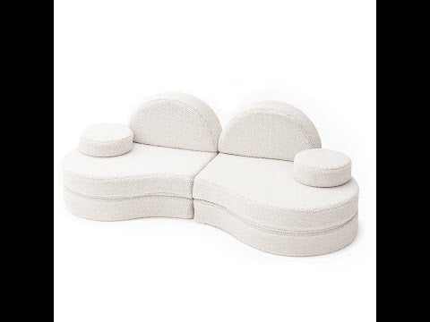 🌟Upgrade playtime with MeowBaby's Modular Sofa Coccolo in Bearly off-white! Versatile, washable, and a perfect fit for modern & boho spaces. 💫 Check out this cozy playroom essential today! https://nooredx.eu/products/meowbaby®-modular-sofa-coccolo-for-kids-6-piece-bearly-off-white MeowBaby KidsFurniture
