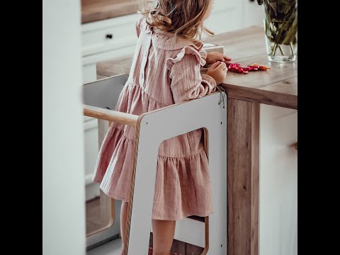 🚀 Unleash their inner chef from day one! Create unforgettable moments as they safely explore the kitchen with the MeowBaby Kitchen Helper. Adjustable and sturdy, this step stool is ready for your child's wildest culinary dreams. Designed with thoughtful Scandinavian style and quality, it grows with them, giving you peace of mind while they reach new heights. Ready for happy, messy moments? Discover more family musthaves with a click. Check the link in bio! EUQuality