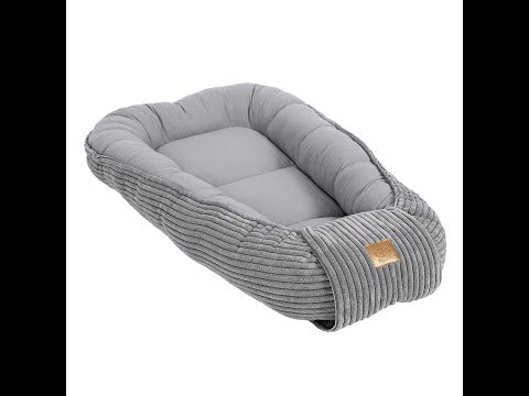 🌟 Safe, snug baby comfort! The MeowBaby Nest is here! Grey and stylish, this nest offers supportive, cuddly comfort for peaceful naps. Perfect for home or travel. 💤 Get it now ➡️ https://nooredx.eu/products/baby-nest-for-sleeping-grey BabyFurniture TravelBassinets