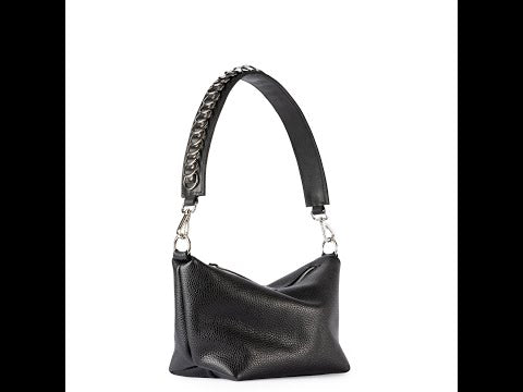 👀 Ready for a style upgrade? The Handbag Bona is not just an accessory; it's a statement. Top grain soft leather adorned with a sleek metal chain, this bag redefines elegance and edge. Compact yet captivating, take it from brunch to bar effortlessly. Ready for compliments? Make this chic piece your new go-to. 👜 Did we mention it's handmade in Lithuania? Dive in to discover more—link in bio. A must-see for every fashionista.