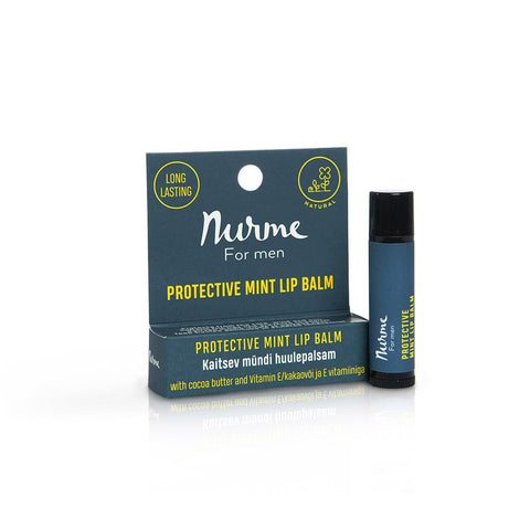 2. Nurme face balm for men with coriander and black pepper, shown with packaging, ideal for after shave and daily moisturizing
