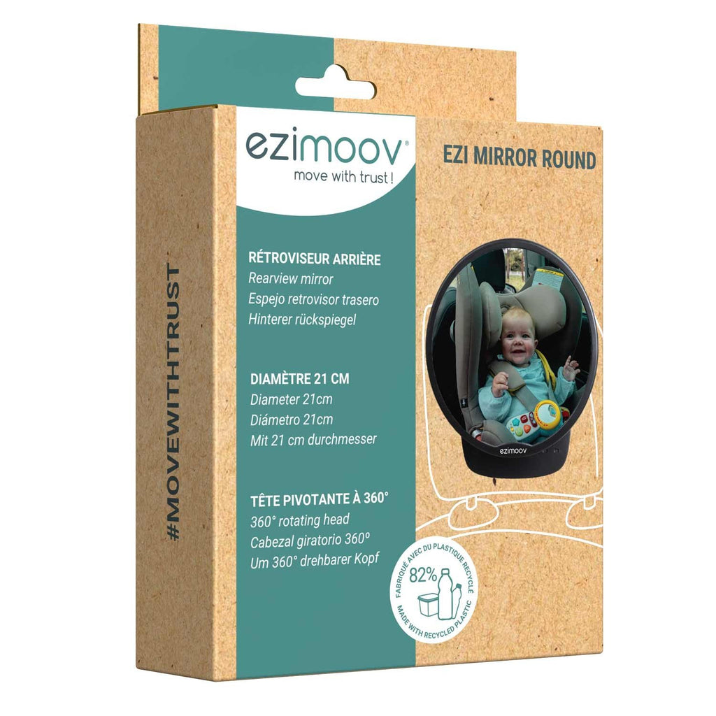 2. Ezimoov EZI MIRROR ROUND packaging with product image and specifications