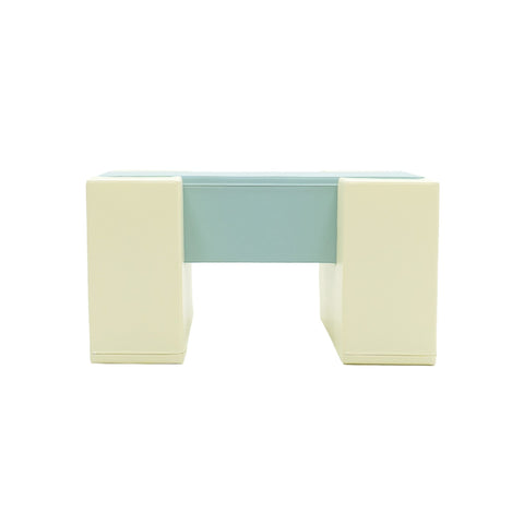 2. IGLU Soft Play Balance Bridge in light pastel colors shown from front on white background