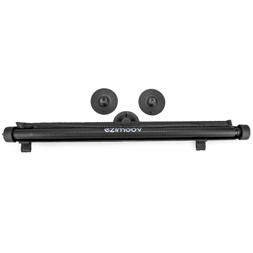 2. Ezimoov sunshade with logo and suction cups on white background