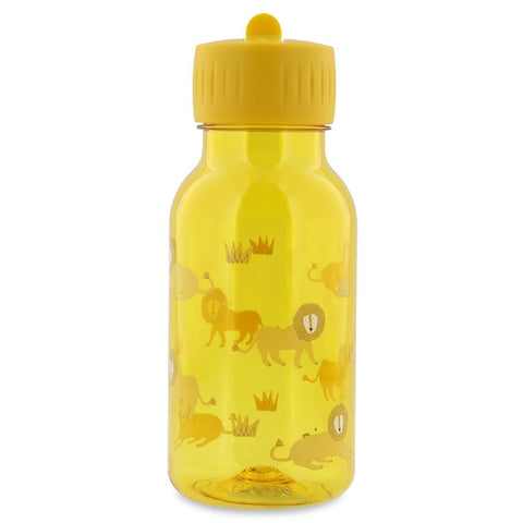 1. Yellow Trixie Baby Tritan bottle with playful lion design and yellow cap, ideal for kids