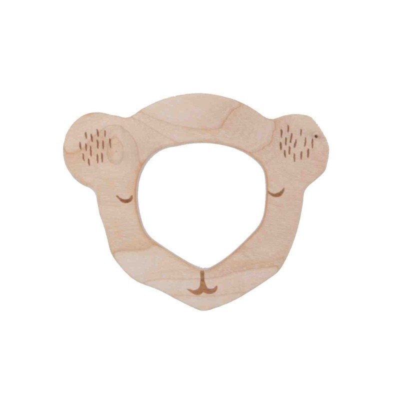 1. Wooden Story koala-shaped wooden teether made from natural maple wood, shown on a white background